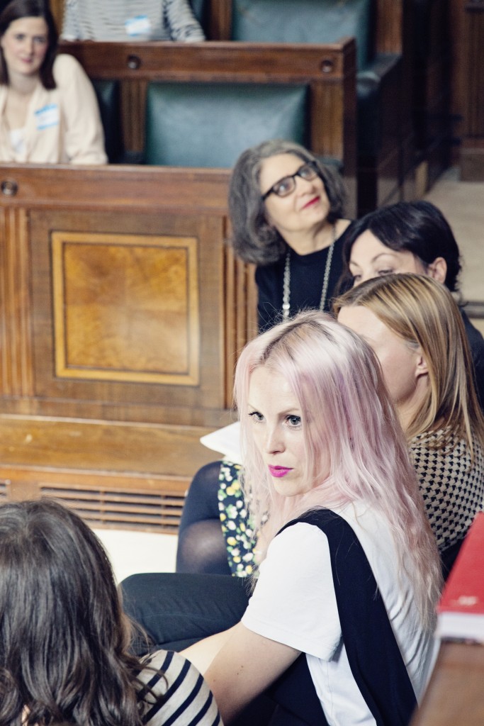 Mothers Meeting Business Club, featuring Yvonne Fuchs (Branding Workshop), Juliet Sear, Pearl Lowe, Anna and Lydia (TIBA+MARL) and Jenny Scott.