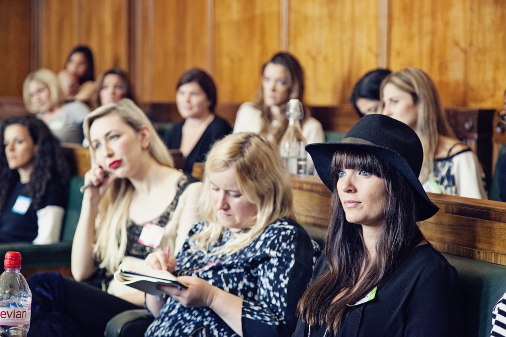 Mothers Meeting Business Club, featuring Yvonne Fuchs (Branding Workshop), Juliet Sear, Pearl Lowe, Anna and Lydia (TIBA+MARL) and Jenny Scott.