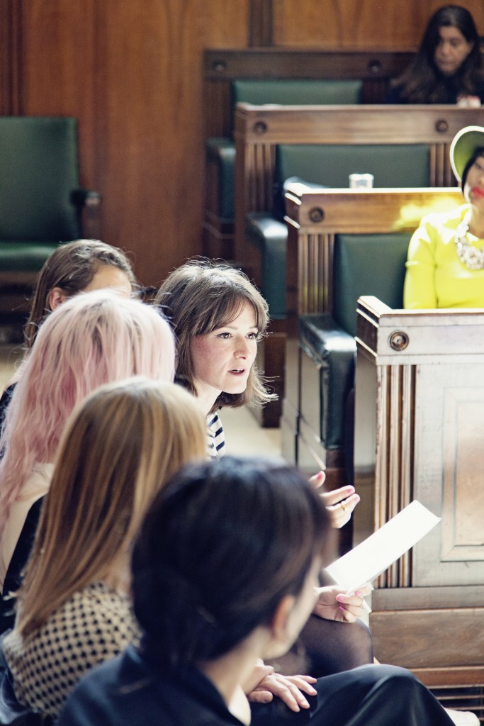 Mothers Meeting Business Club, featuring Yvonne Fuchs (Branding Workshop), Juliet Sear, Pearl Lowe, Anna and Lydia (TIBA+MARL) and Jenny Scott.