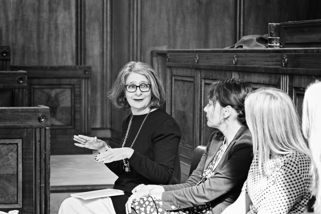 Mothers Meeting Business Club, featuring Yvonne Fuchs (Branding Workshop), Juliet Sear, Pearl Lowe, Anna and Lydia (TIBA+MARL) and Jenny Scott.