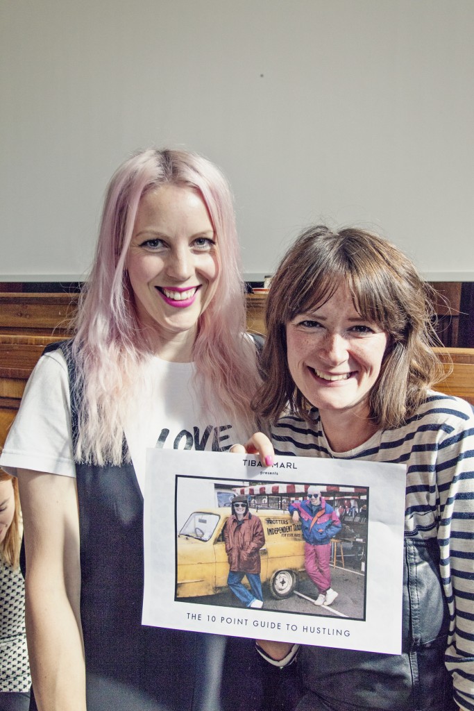 Mothers Meeting Business Club, featuring Yvonne Fuchs (Branding Workshop), Juliet Sear, Pearl Lowe, Anna and Lydia (TIBA+MARL) and Jenny Scott.