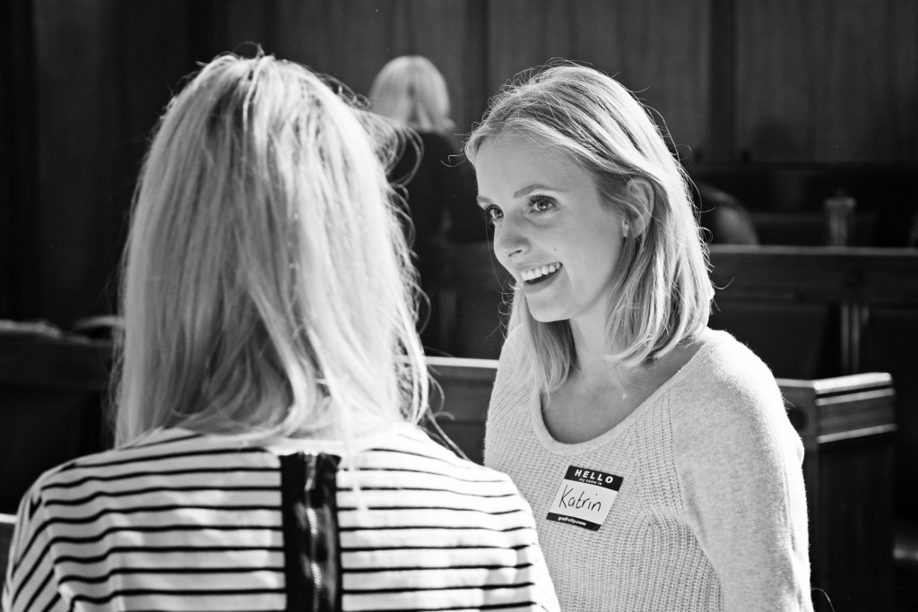 Mothers Meeting Business Club, featuring Yvonne Fuchs (Branding Workshop), Juliet Sear, Pearl Lowe, Anna and Lydia (TIBA+MARL) and Jenny Scott.