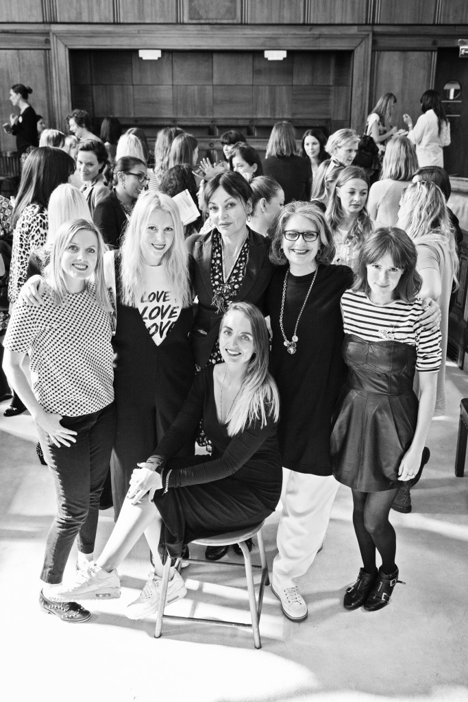 Mothers Meeting Business Club, featuring Yvonne Fuchs (Branding Workshop), Juliet Sear, Pearl Lowe, Anna and Lydia (TIBA+MARL) and Jenny Scott.