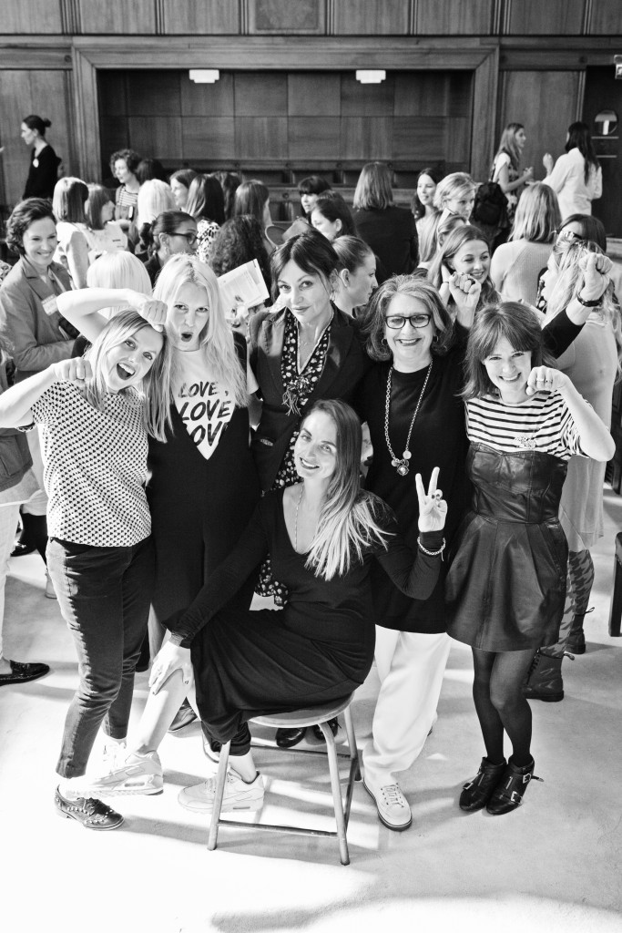 Mothers Meeting Business Club, featuring Yvonne Fuchs (Branding Workshop), Juliet Sear, Pearl Lowe, Anna and Lydia (TIBA+MARL) and Jenny Scott.